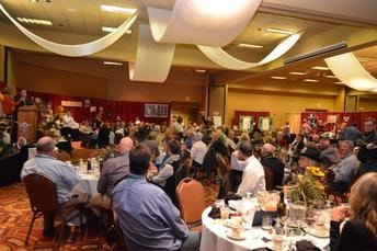 Guests gathered at A Night On The Prairie annual fundraiser dinner